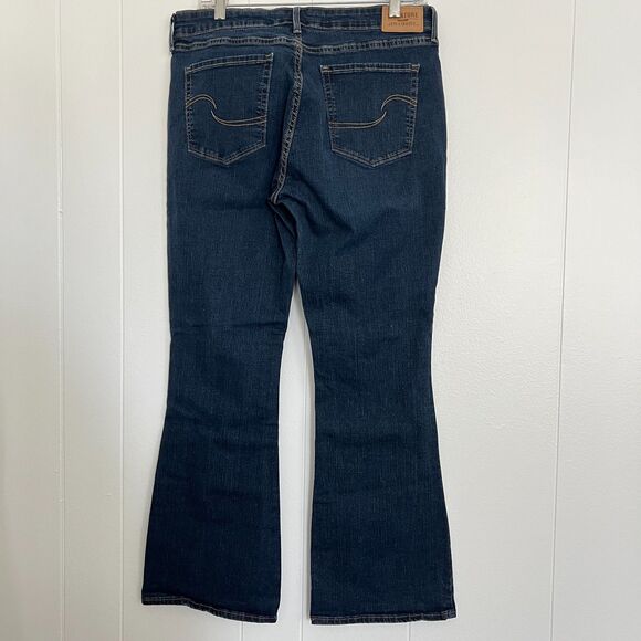 Levi Strauss Signature Gold "Mid-Rise Bootcut” Blue Jeans 12s - Picture 5 of 5